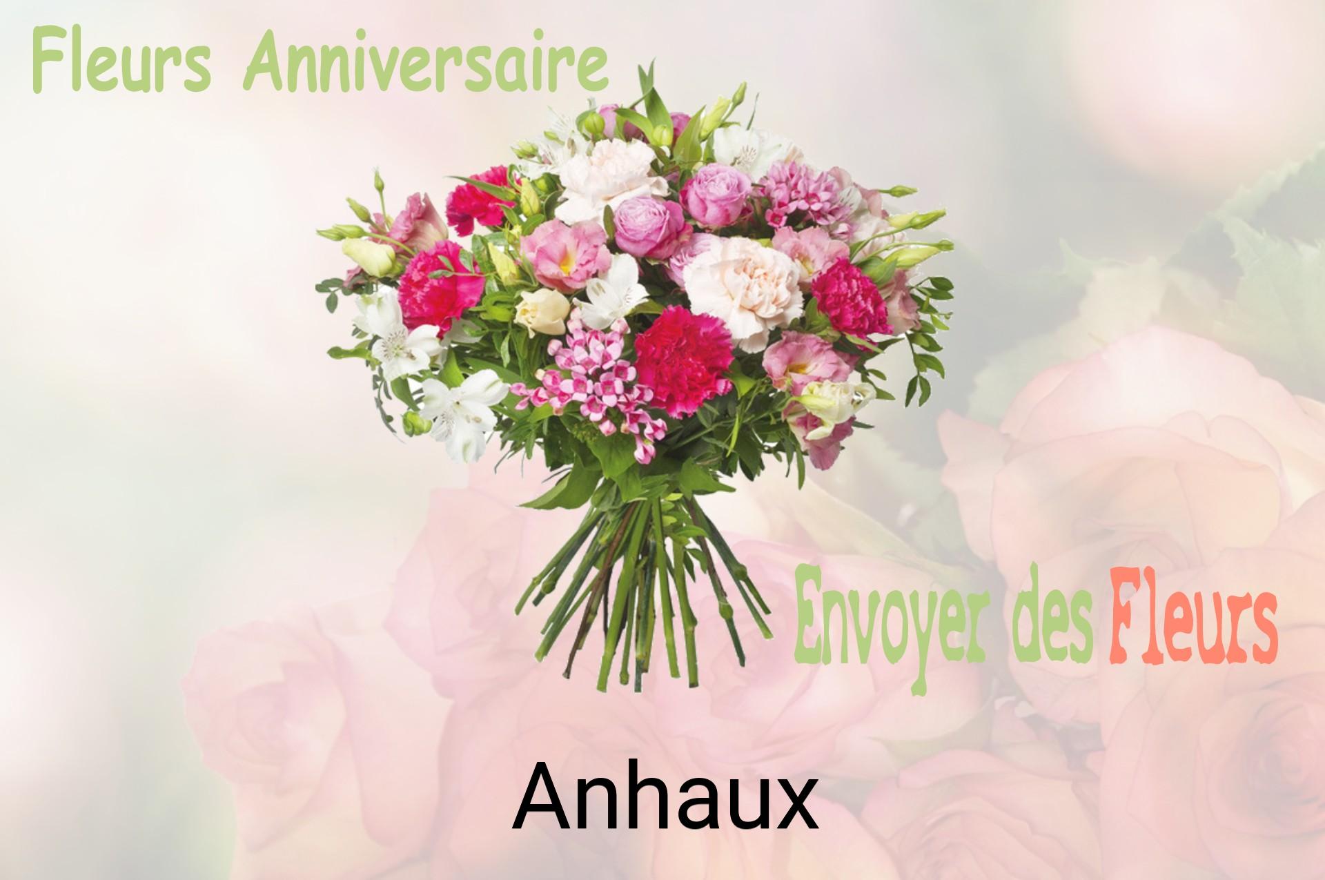 Bouquet de fleurs d’anniversaire livré à Anhaux